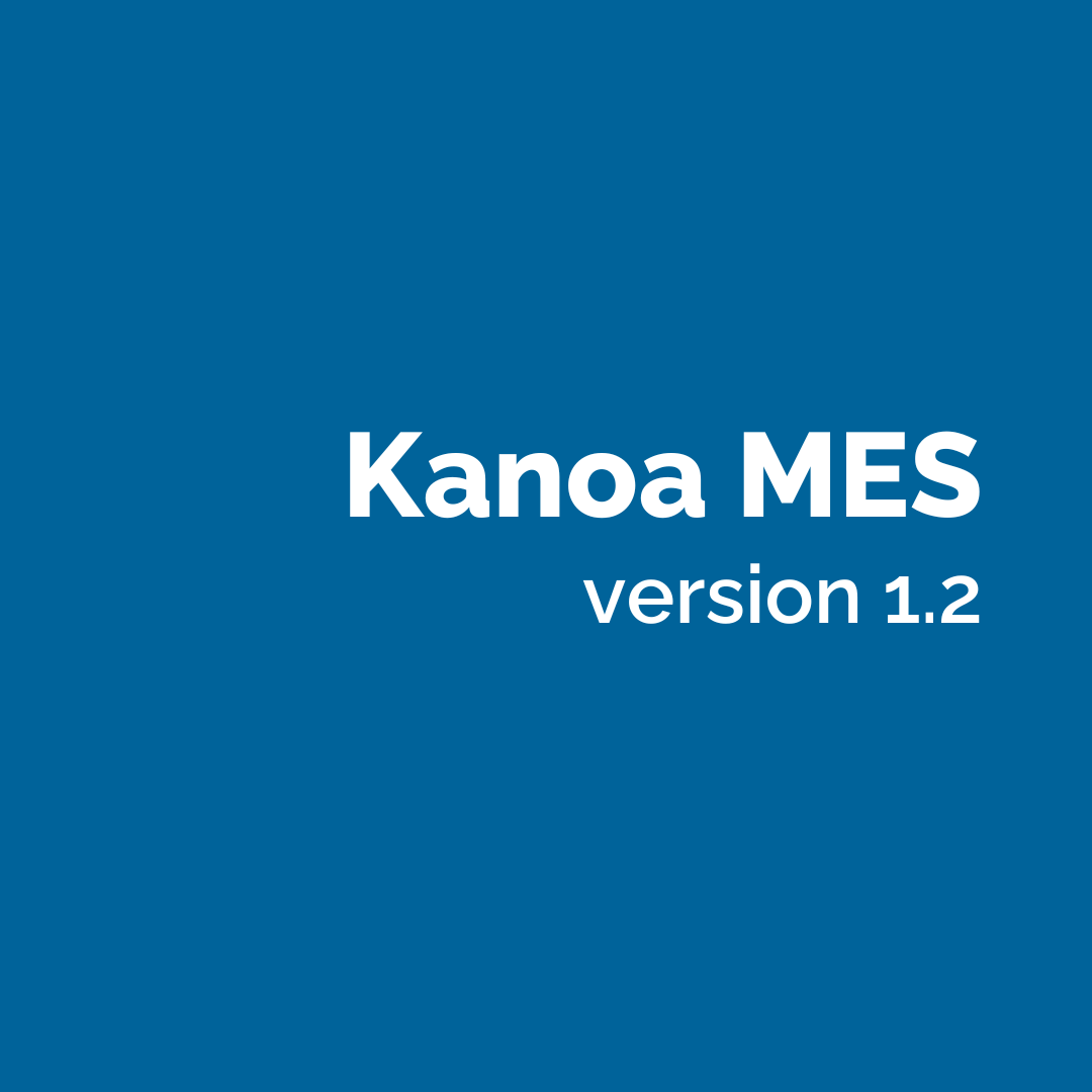 Kanoa MES version 1.2